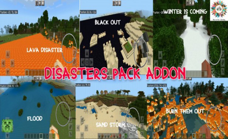 MCPE Bedrock Disaster Addons Pack MCDLSpot