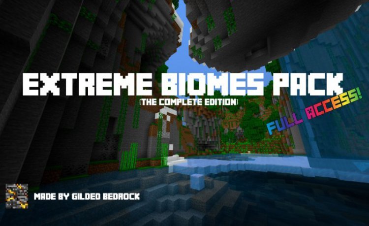 MCPE/Bedrock Amplified Biomes - Full Access!