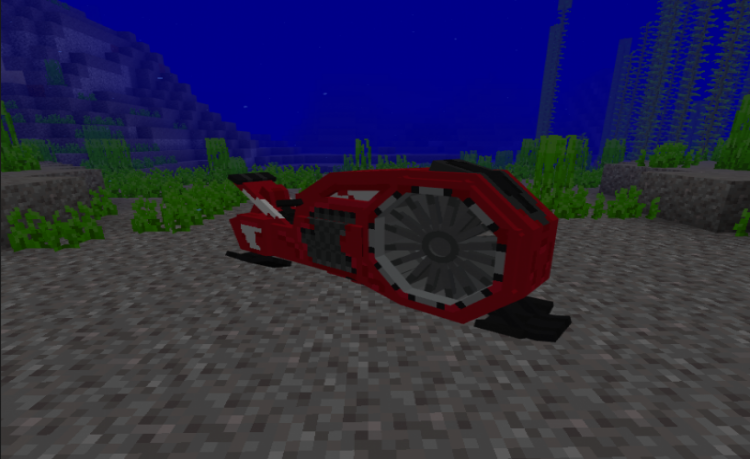 MCPE/Bedrock Aquatic Hoverbike Addon