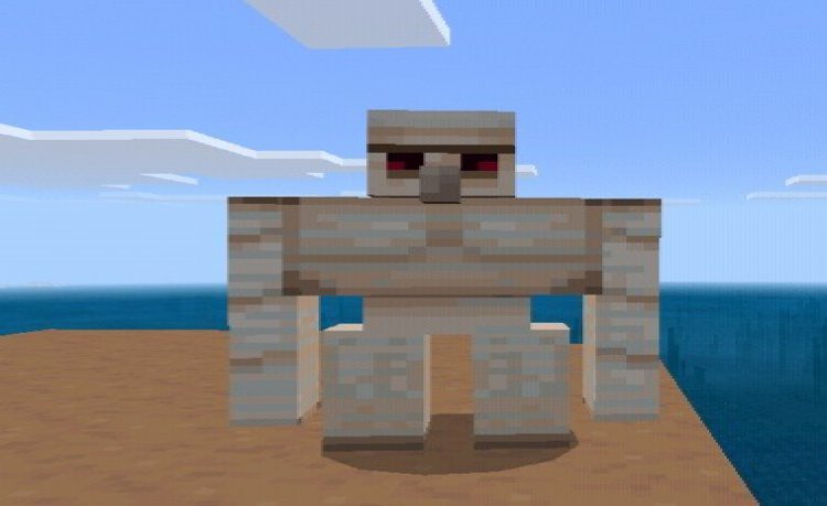 MCPE/Bedrock Better Iron Golems Addon