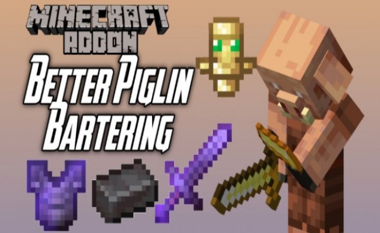 MCPE/Bedrock Better Piglin Bartering