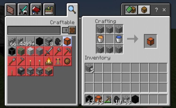 MCPE/Bedrock Block Generators