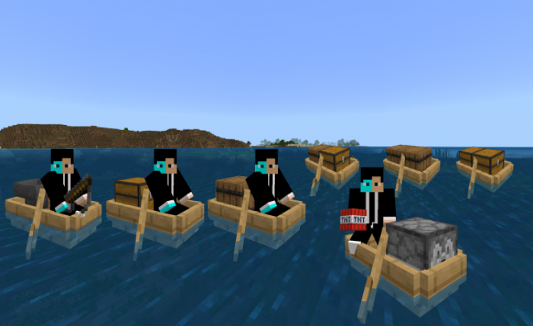 MCPE/Bedrock Boats Plus Addon