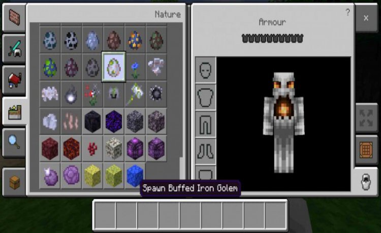 MCPE/Bedrock Buffed Iron Golem (1.16.100 to 1.17.0.52+)