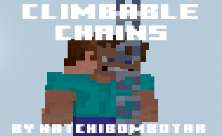 MCPE/Bedrock Climbable Chains