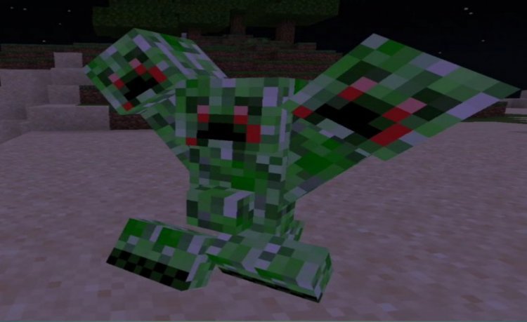 MCPE/Bedrock CREEPA Add-on
