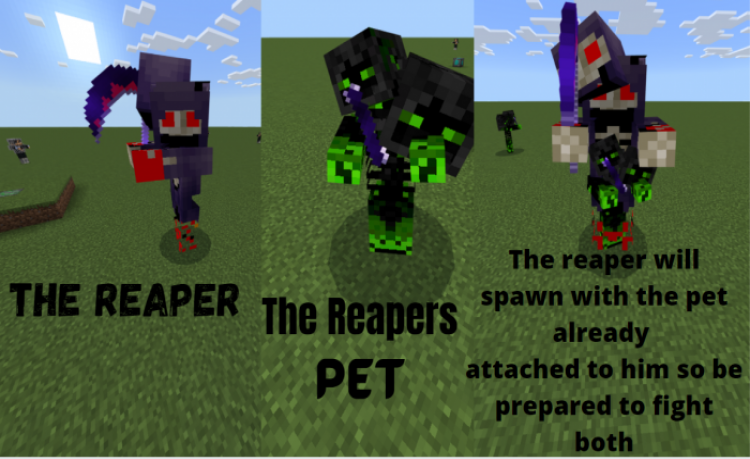 MCPE/Bedrock Death Reaper Addon