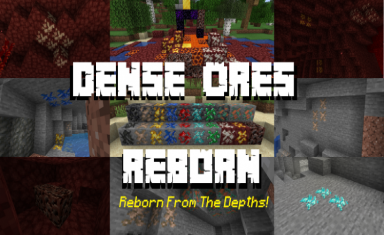 MCPE/Bedrock Dense Ores Reborn!