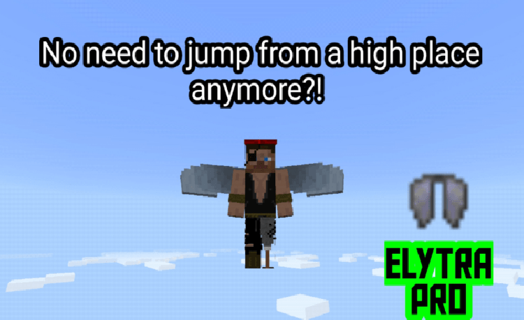 MCPE/Bedrock Elytra Pro v2.1.1 Infinite Flight + New Models