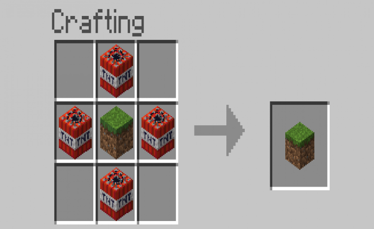 MCPE/Bedrock Explosive Blocks