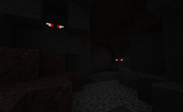 MCPE/Bedrock Eyes In The Dark v1.1