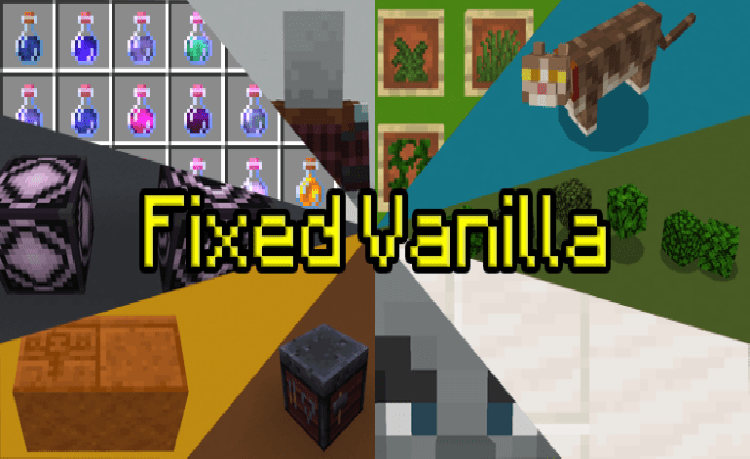 MCPE/Bedrock Fixed Vanilla