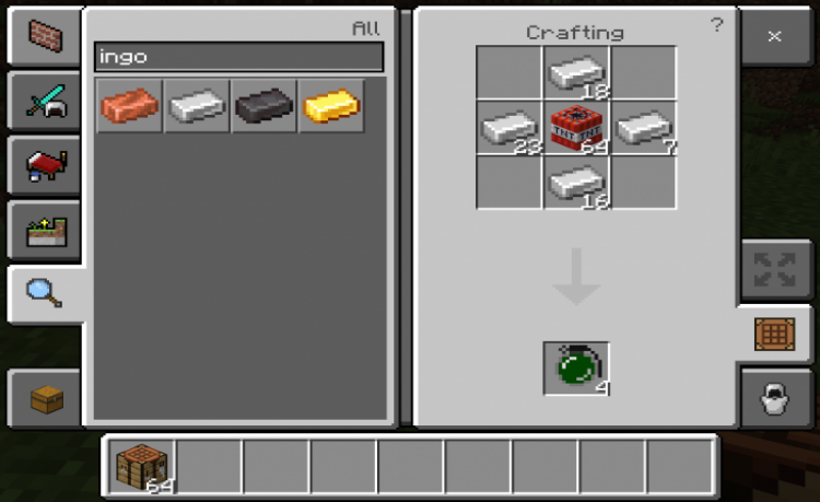 MCPE/Bedrock Gernades Update Addon