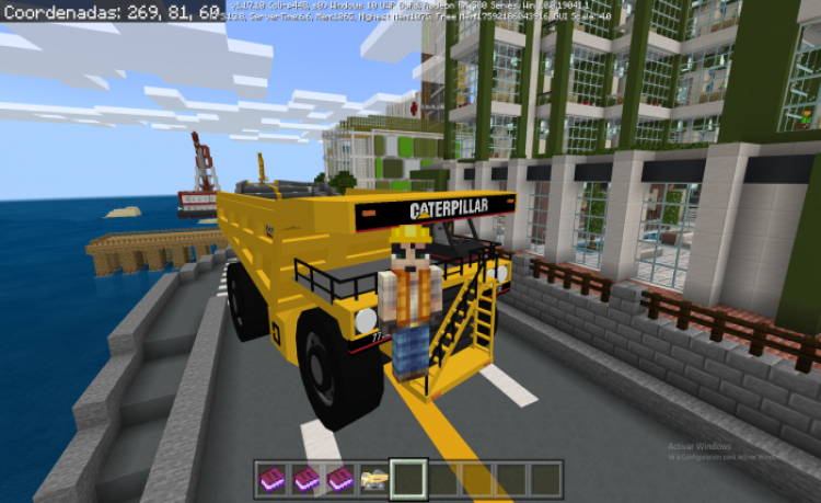 MCPE/Bedrock Giant Dump Truck CAT