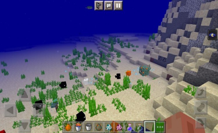 MCPE/Bedrock Goldfish (and Flishes) Add-On