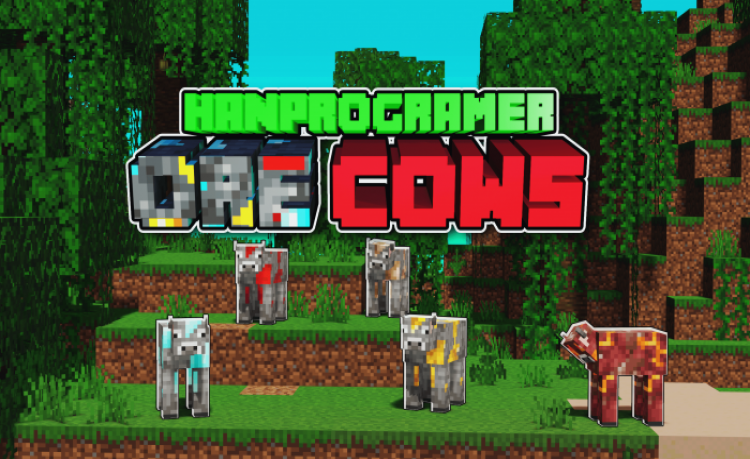 MCPE/Bedrock [Fixed] Hanprogramer&#039;s Ore Cows