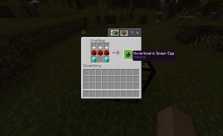 MCPE/Bedrock Hoverboard Addon | Colors Update