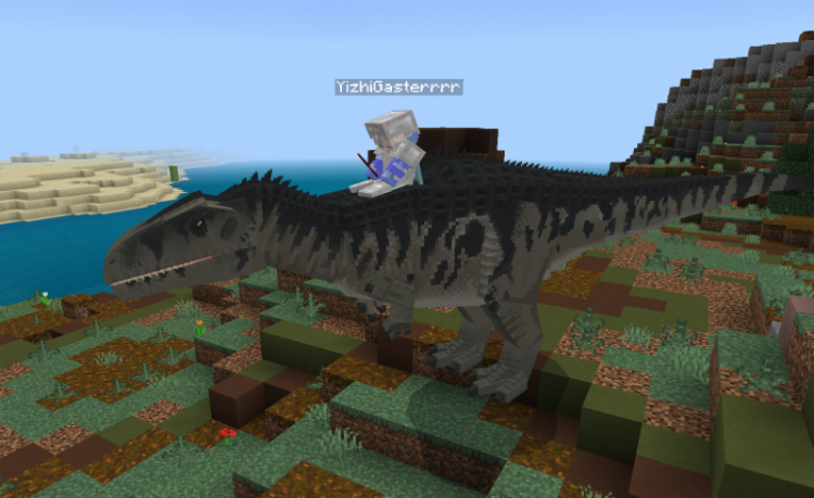 MCPE/Bedrock Jurassic World Giganotosaurus