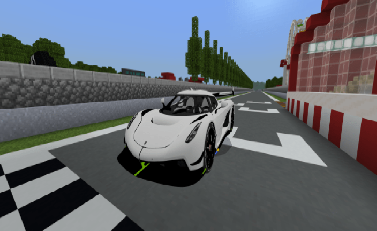 MCPE/Bedrock Koenigsegg Jesko