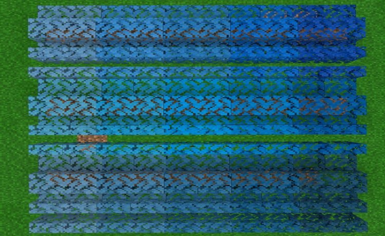 MCPE/Bedrock Leaves Colors Addon (Stairs & Slabs Update +345 New Blocks)
