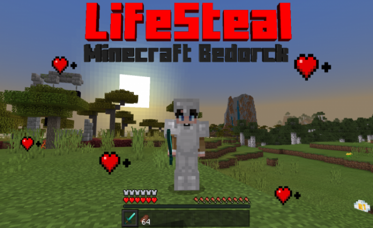 MCPE/Bedrock LifeSteal - Bedrock