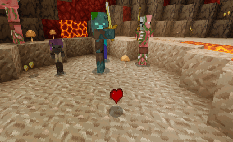 MCPE/Bedrock Lots of Hearts Add-on