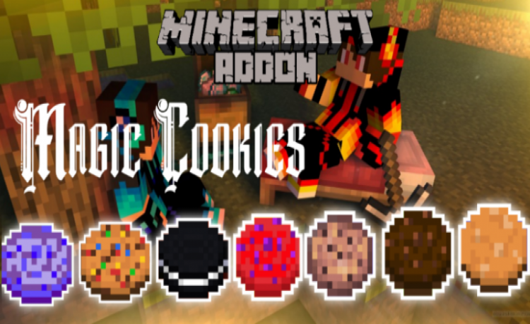 MCPE/Bedrock Magic Cookies Addon