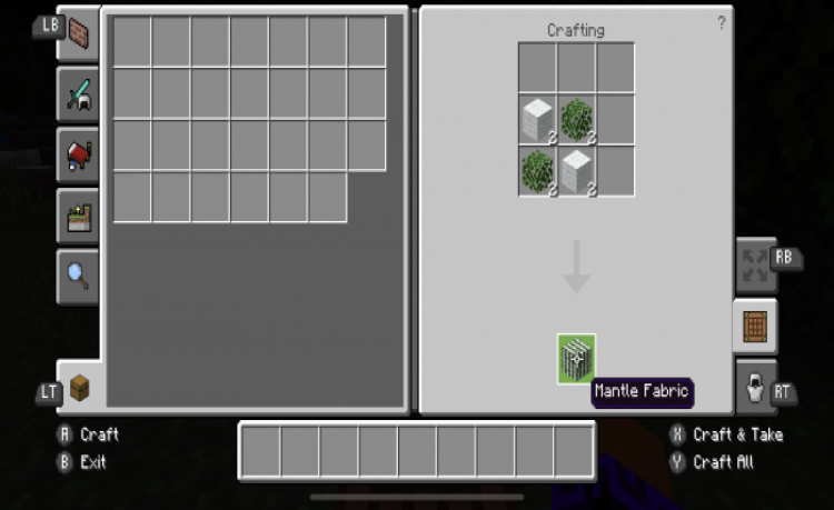 MCPE/Bedrock Mantles of Minecraft