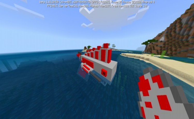 MCPE/Bedrock Mecha Shark Addon