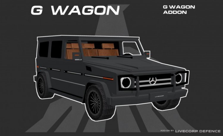MCPE/Bedrock Mercedes Benz G Wagon