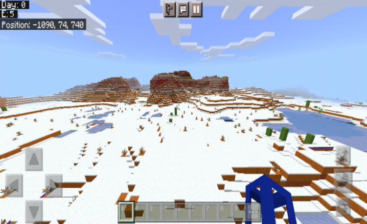 MCPE/Bedrock Mesa Only