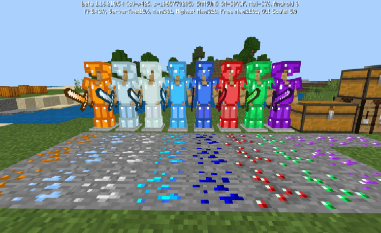 MCPE/Bedrock MH New Ores RB V5