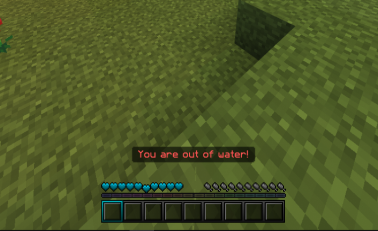 MCPE/Bedrock Minecraft, But You Can't Breathe Air...