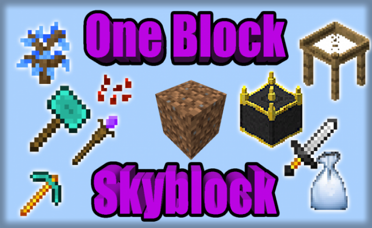 MCPE/Bedrock Modded One Block