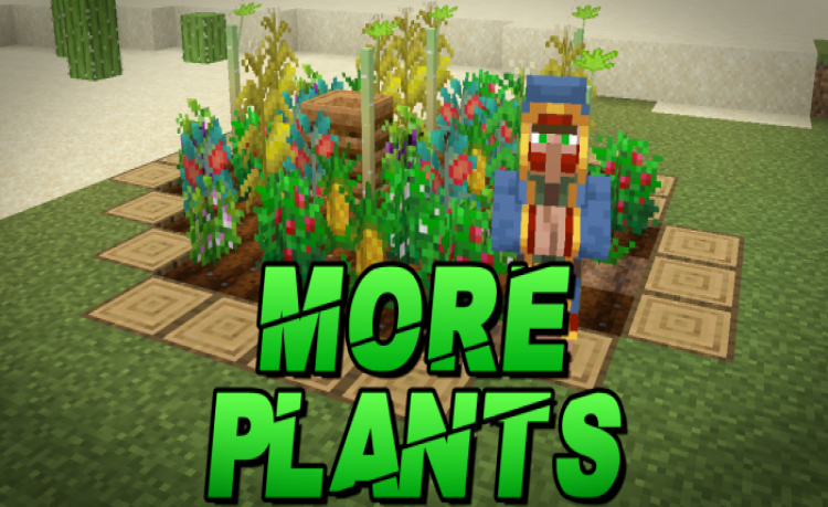 MCPE/Bedrock More Plants