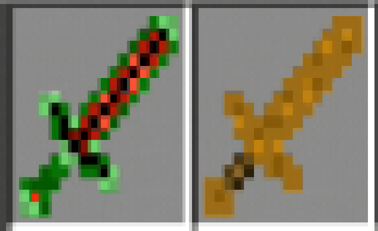 MCPE/Bedrock More Swords Addon!