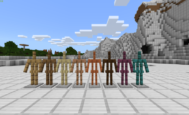 MCPE/Bedrock More Wood Blocks & Items