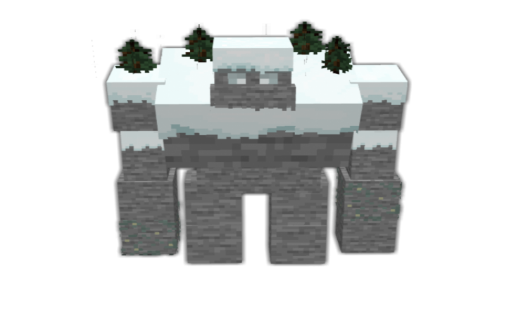 MCPE/Bedrock Mountain Golem