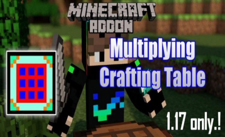 MCPE/Bedrock Multiplying Crafting Table Addon