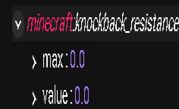 MCPE/Bedrock Netherite Knockback Resistence Off Addon