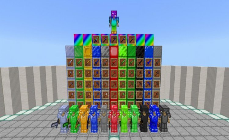MCPE/Bedrock Ore Addon v3.4