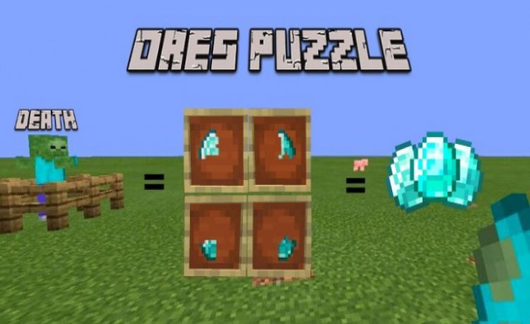 MCPE/Bedrock Ores Puzzle Add-On
