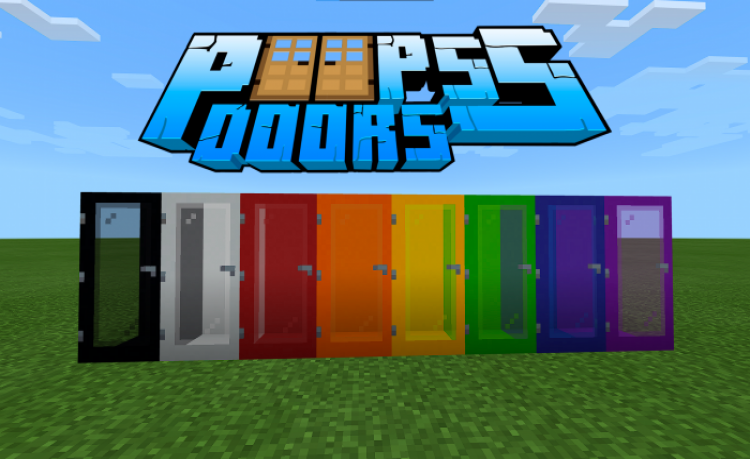 MCPE/Bedrock Peepss's Doors V1 (Only for 1.17 Official!)