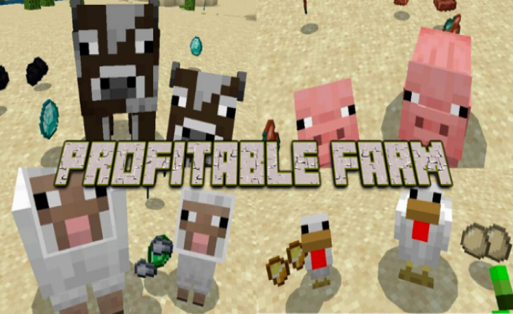 MCPE/Bedrock Profitable Farm Add-On