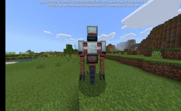 MCPE/Bedrock Robot Guard Addon V1