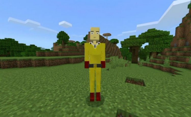 MCPE/Bedrock Saitama Addon