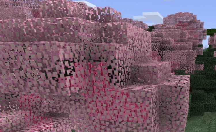 MCPE/Bedrock Sakura Trees