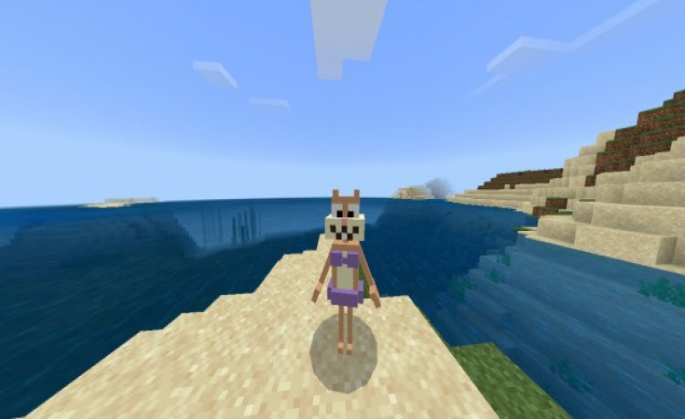 MCPE/Bedrock Sandy Cheeks Addon