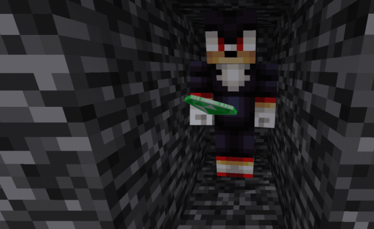 MCPE/Bedrock Shadow The Hedgehog Addon