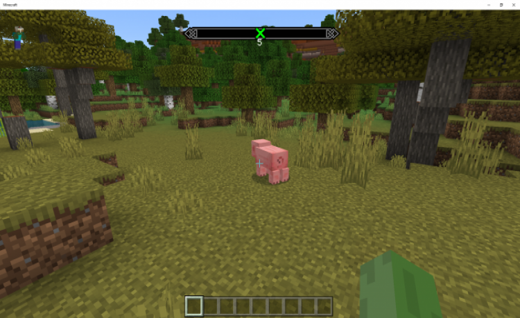 MCPE/Bedrock Skyrim Compass UI